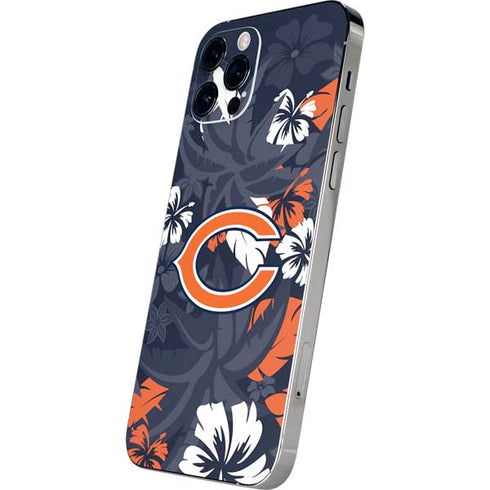 NFL Chicago Bears Tropical Print iPhone 12 Pro Skin